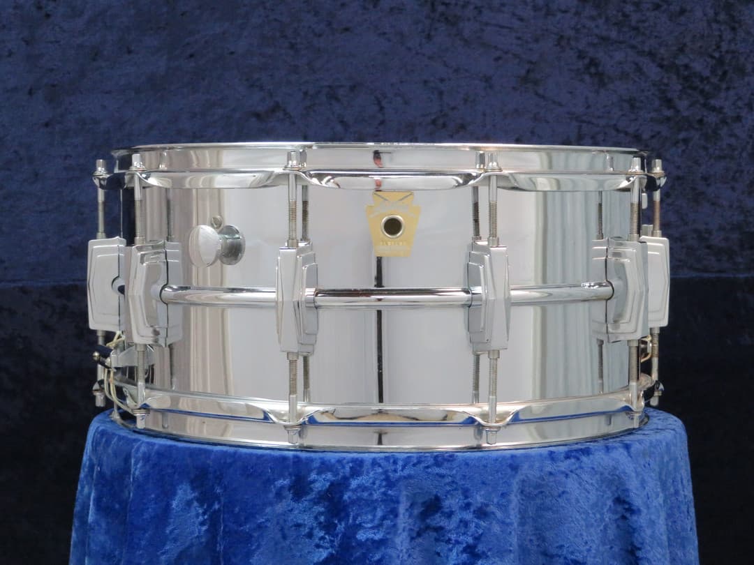 Ludwig LM402 Supraphonic 6.5 x 14 Metal Snare Drum Serial #3193192 Ludwig LM402 Supraphonic 6.5 x 14 Metal Snare Drum Serial #3193192