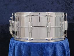 Ludwig LM402 Supraphonic 6.5 x 14 Metal Snare Drum Serial #3193192 Ludwig LM402 Supraphonic 6.5 x 14 Metal Snare Drum Serial #3193192