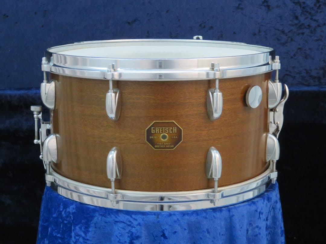 Gretsch Model 4192, 8 x 15 Walnut Wood Snare Drum 1970's Serial #121116 Gretsch Model 4192, 8 x 15 Walnut Wood Snare Drum 1970's Serial #121116