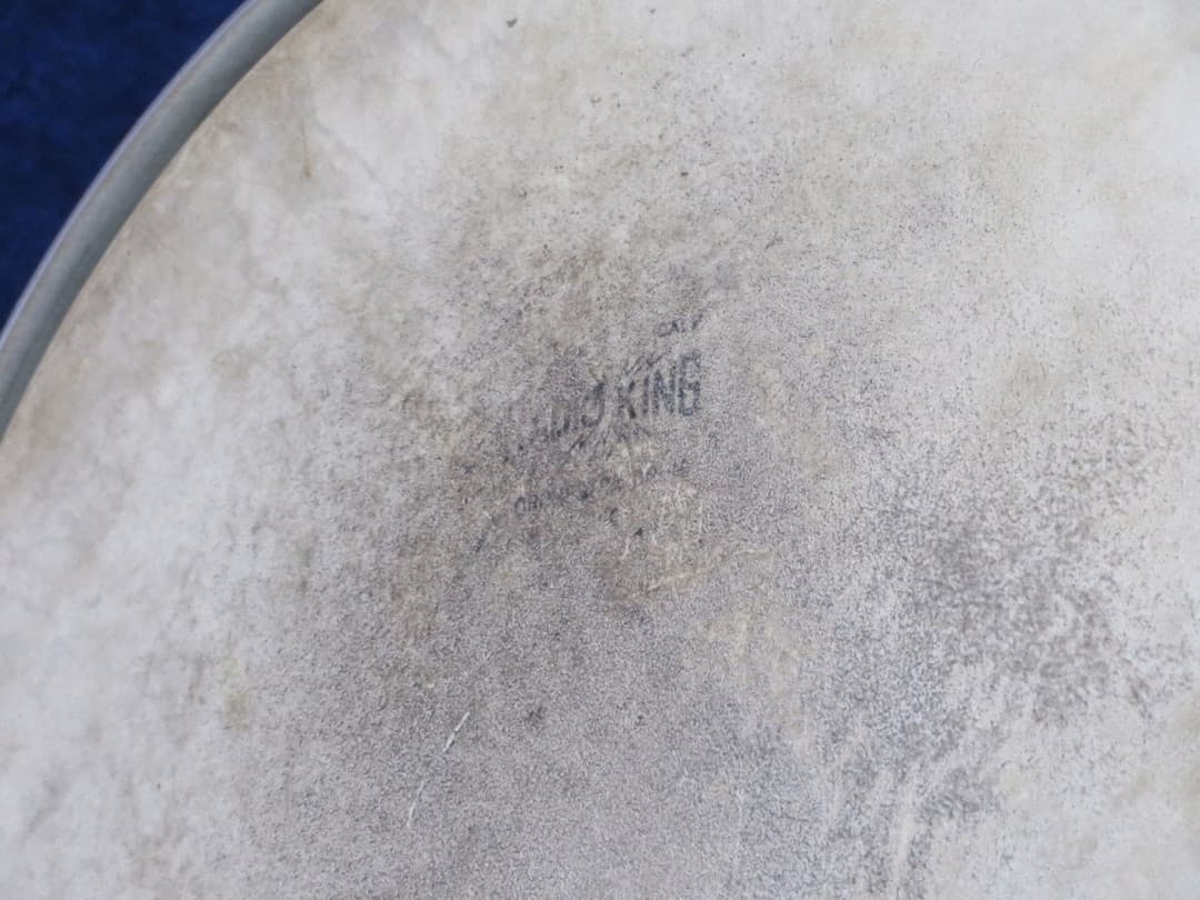 Slingerland Radio King 6.5 x 14 Marine Pearl Wood Snare Drum 1940's Serial #isi4970