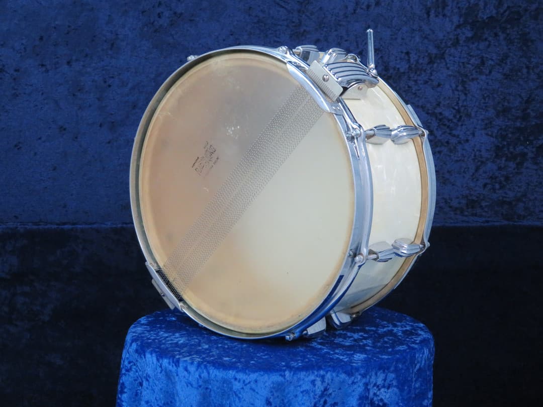 Slingerland Radio King 6.5 x 14 Marine Pearl Wood Snare Drum 1940's Serial #isi4970