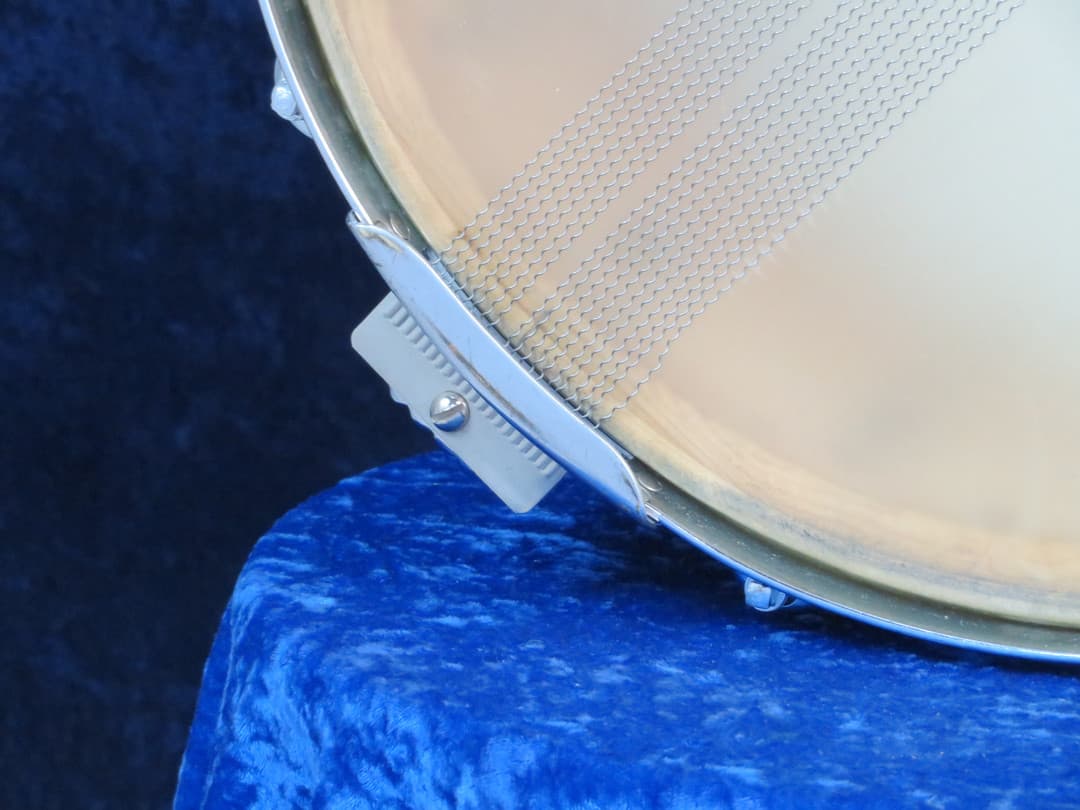 Slingerland Radio King 6.5 x 14 Marine Pearl Wood Snare Drum 1940's Serial #isi4970