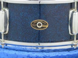 Slingerland 5.5 x 14 Sparkling Blue Pearl Wood Snare Drum 1960's Serial #208591 Slingerland 5.5 x 14 Sparkling Blue Pearl Wood Snare Drum 1960's Serial #208591