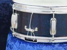 Slingerland 5.5 x 14 Sparkling Blue Pearl Wood Snare Drum 1960's Serial #208591 Slingerland 5.5 x 14 Sparkling Blue Pearl Wood Snare Drum 1960's Serial #208591