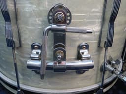Ludwig Club Date 4 Piece White Marine Pearl Wood Drum Set 1966 Serial #296290 Ludwig Club Date 4 Piece White Marine Pearl Wood Drum Set 1966 Serial #296290