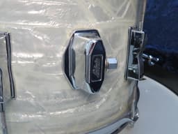 Ludwig Club Date 4 Piece White Marine Pearl Wood Drum Set 1966 Serial #296290 Ludwig Club Date 4 Piece White Marine Pearl Wood Drum Set 1966 Serial #296290