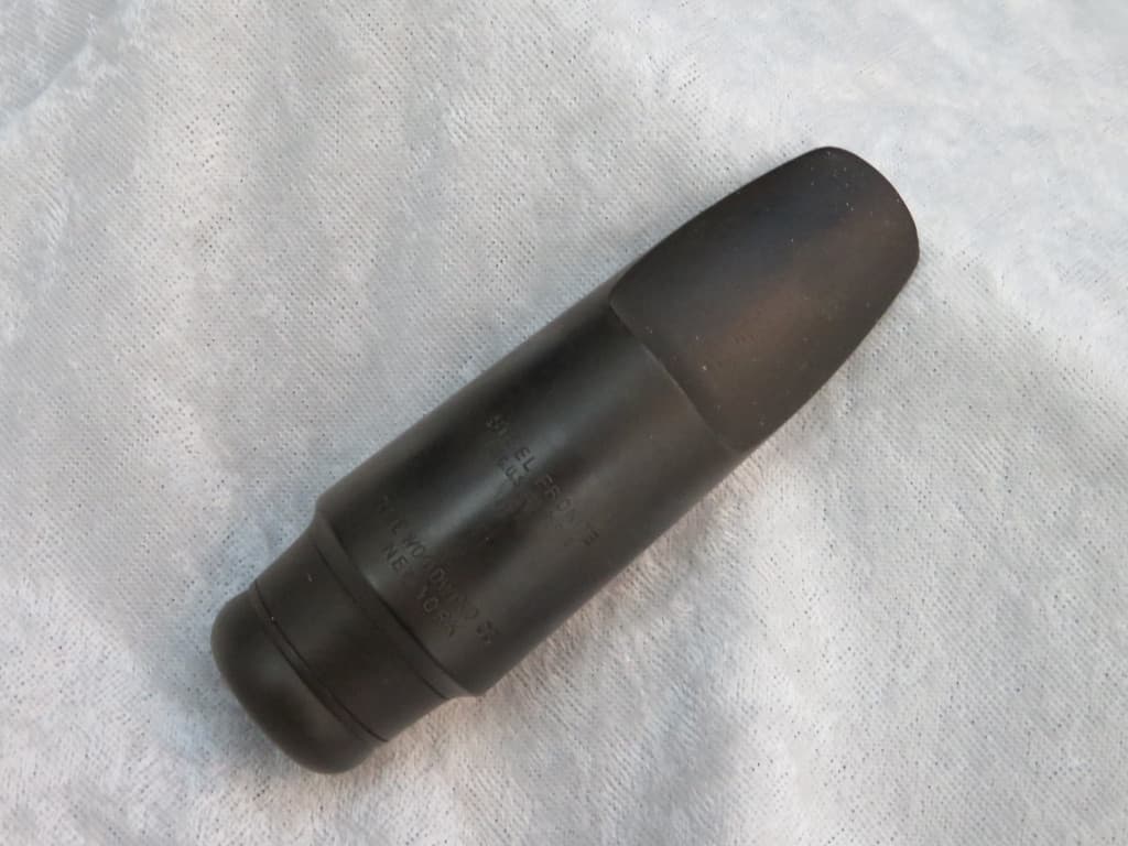 Woodwind Co. New York Steel Ebonite D6 Tenor Saxophone Mouthpiece Serial #isi10675