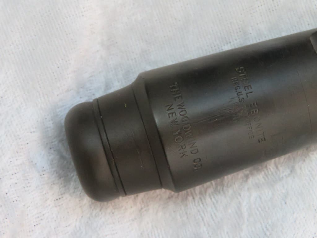 Woodwind Co. New York Steel Ebonite D6 Tenor Saxophone Mouthpiece Serial #isi10675