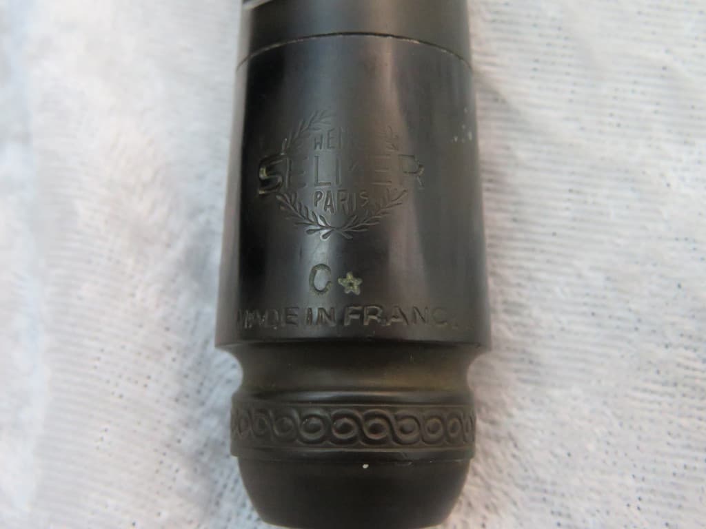 Selmer Scroll Shank C* Soprano Saxophone Mouthpiece Serial #isi10673