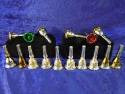 Custom Engraved Bach and Helleberg Mouthpieces Custom Engraved Bach and Helleberg Mouthpieces