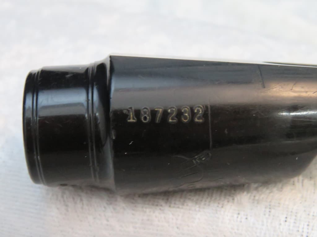 Brilhart Ebolin 3 Alto Saxophone Mouthpiece Serial #187232