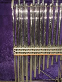 Premier 2 Inch Chrome Bar Chimes Premier 2 Inch Chrome Bar Chimes