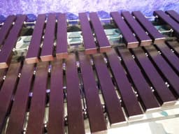 Musser M 51 Kelon Bar Xylophone Ser# HJ3712 with Heavy Field Stand Musser M 51 Kelon Bar Xylophone Ser# HJ3712 with Heavy Field Stand
