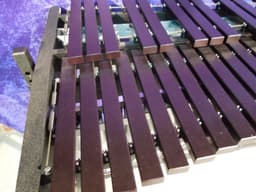 Musser M 51 Kelon Bar Xylophone Ser# HJ3712 with Heavy Field Stand Musser M 51 Kelon Bar Xylophone Ser# HJ3712 with Heavy Field Stand