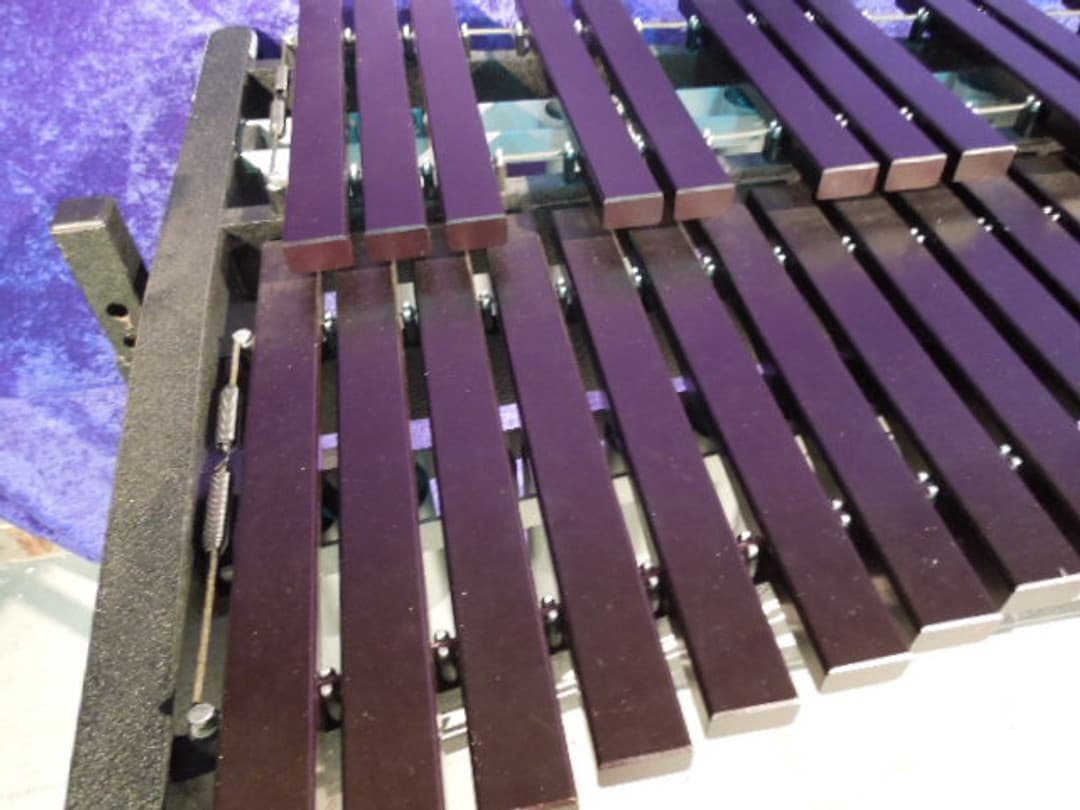 Musser M 51 Kelon Bar Xylophone Ser# HJ3712 with Heavy Field Stand