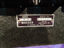 Musser M 51 Kelon Bar Xylophone Ser# HJ3712 with Heavy Field Stand Musser M 51 Kelon Bar Xylophone Ser# HJ3712 with Heavy Field Stand