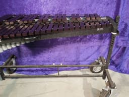 Musser M 51 Kelon Bar Xylophone Ser# HJ3712 with Heavy Field Stand Musser M 51 Kelon Bar Xylophone Ser# HJ3712 with Heavy Field Stand
