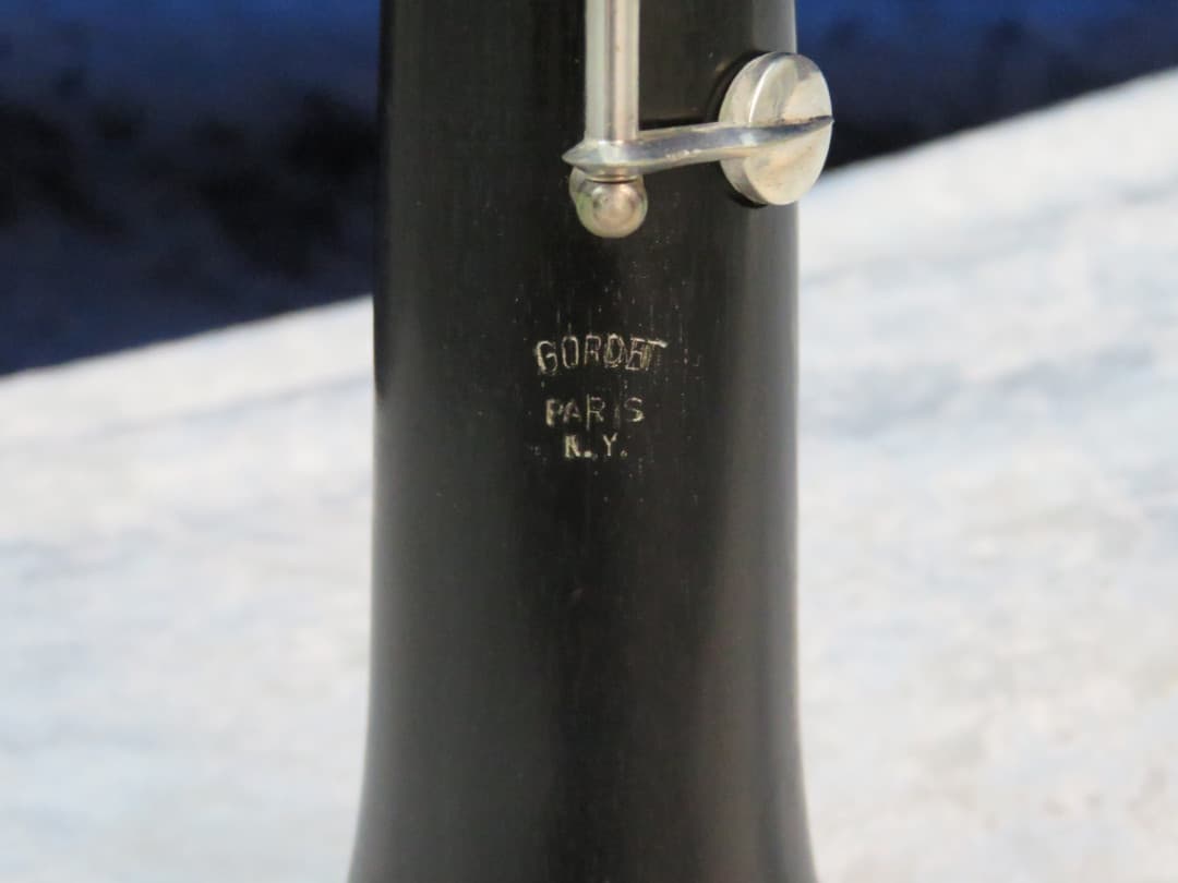 Gordet Wood Oboe Serial #1025B
