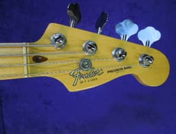 Fender Precision Bass Guitar 1982 Serial #E318605 Fender Precision Bass Guitar 1982 Serial #E318605