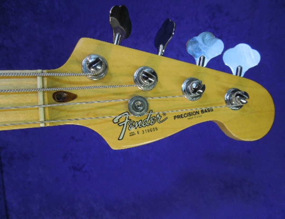 Fender Precision Bass Guitar 1982 Serial #E318605