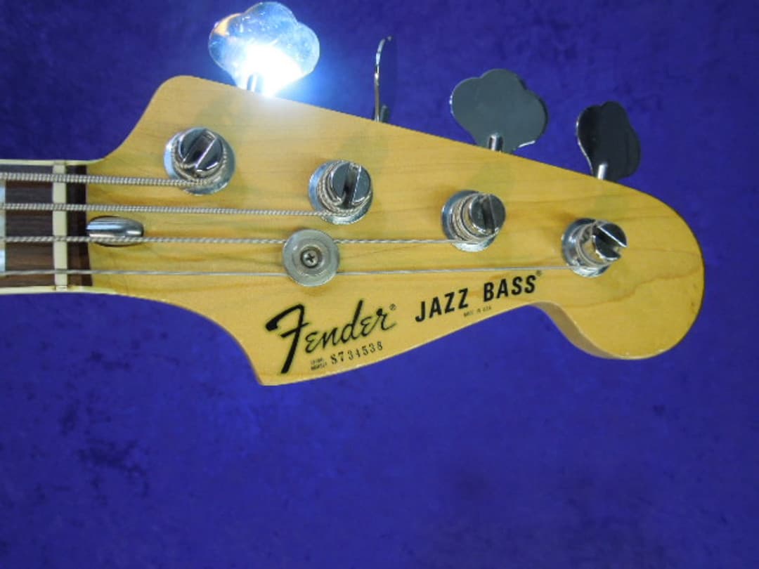 Fender Jazz Bass Guitar 1977 Serial #S734538