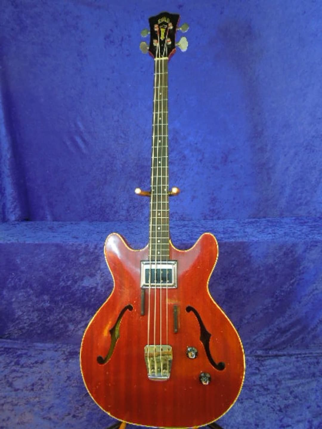 Guild Starfire I Semi Hollow Bass Guitar 1967 Serial #BA-1179
