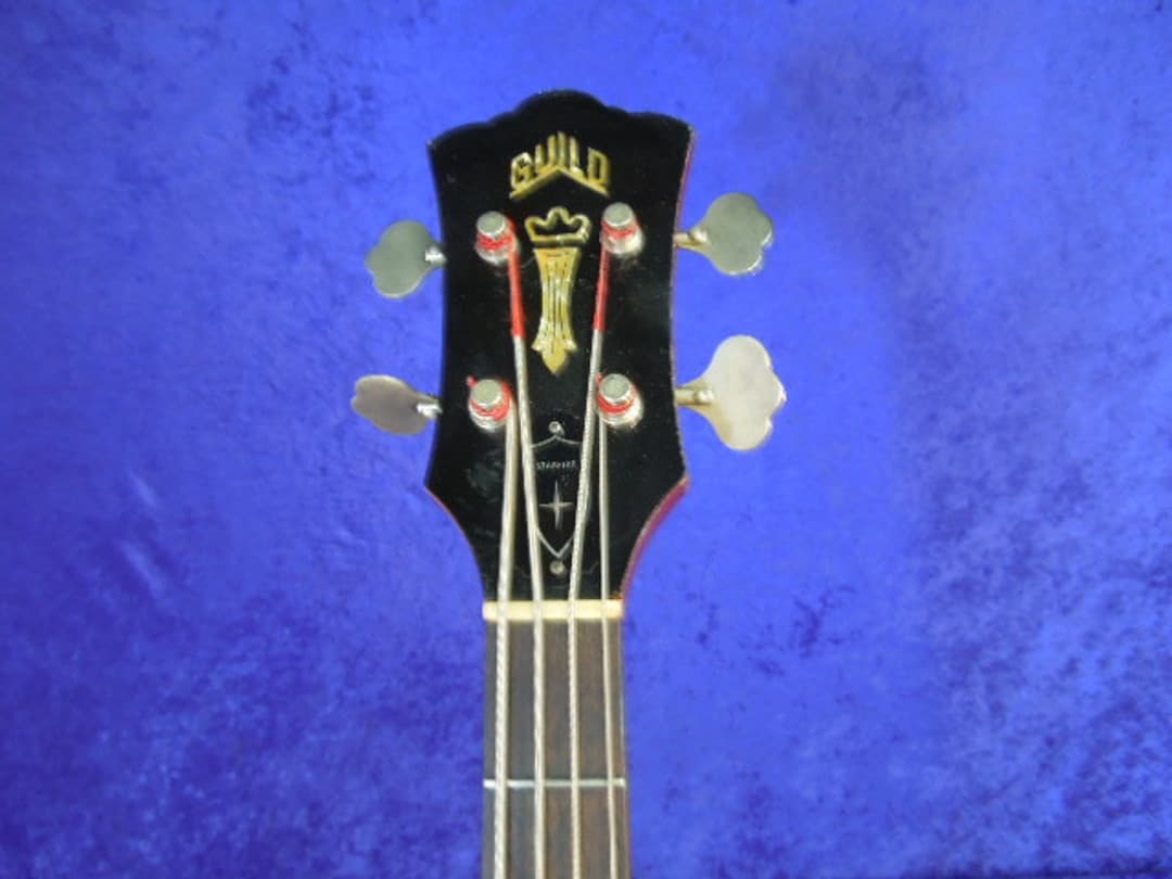 Guild Starfire I Semi Hollow Bass Guitar 1967 Serial #BA-1179