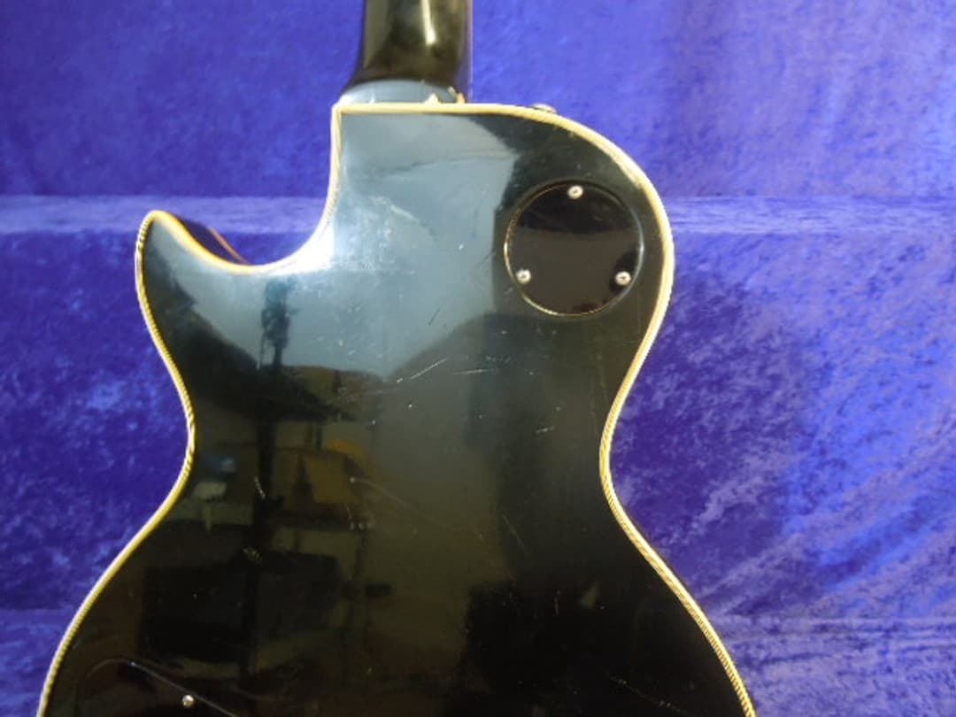 Gibson Les Paul Custom Black Beauty Electric Guitar 1976 Serial #00112432