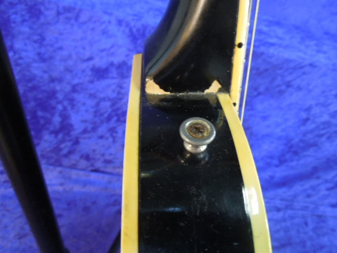 Gibson Les Paul Custom Black Beauty Electric Guitar 1976 Serial #00112432