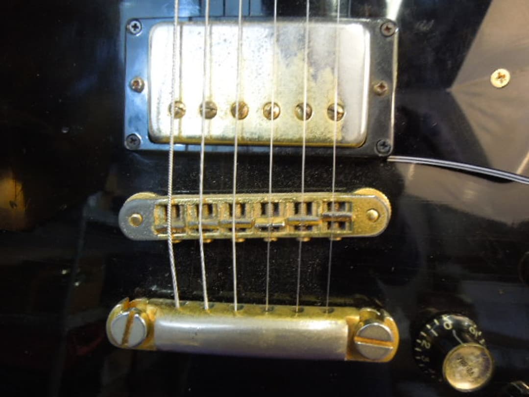 Gibson Les Paul Custom Black Beauty Electric Guitar 1976 Serial #00112432