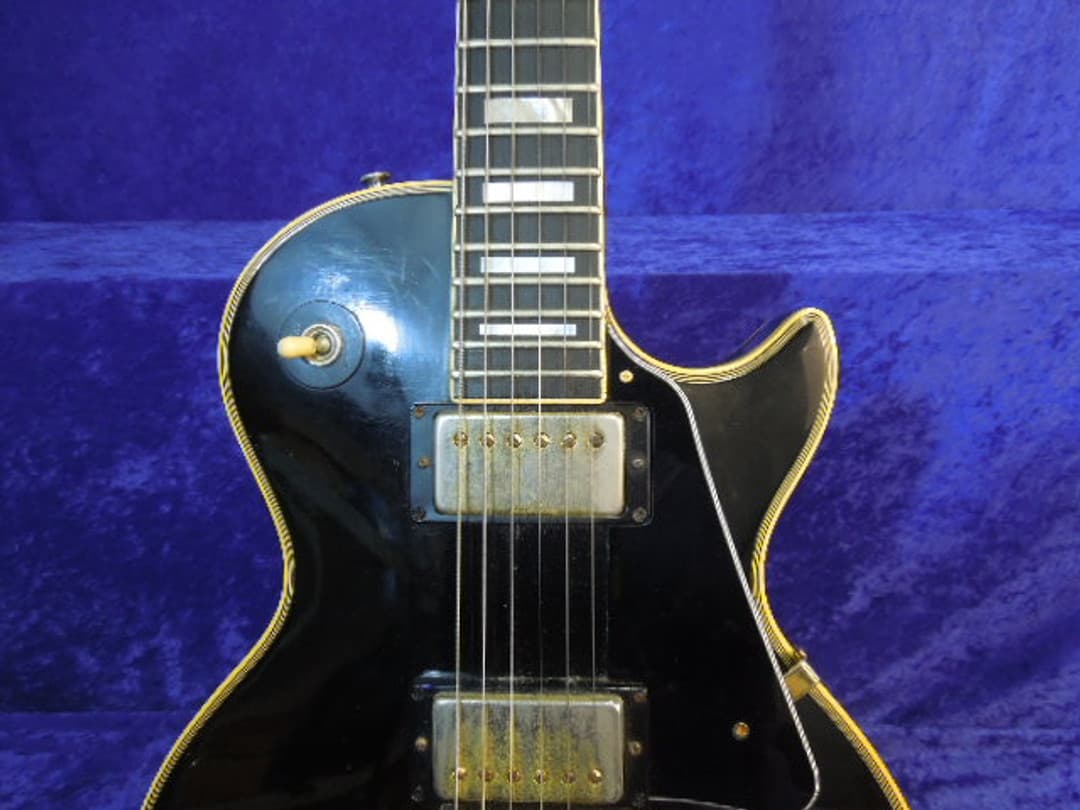Gibson Les Paul Custom Black Beauty Electric Guitar 1976 Serial #00112432