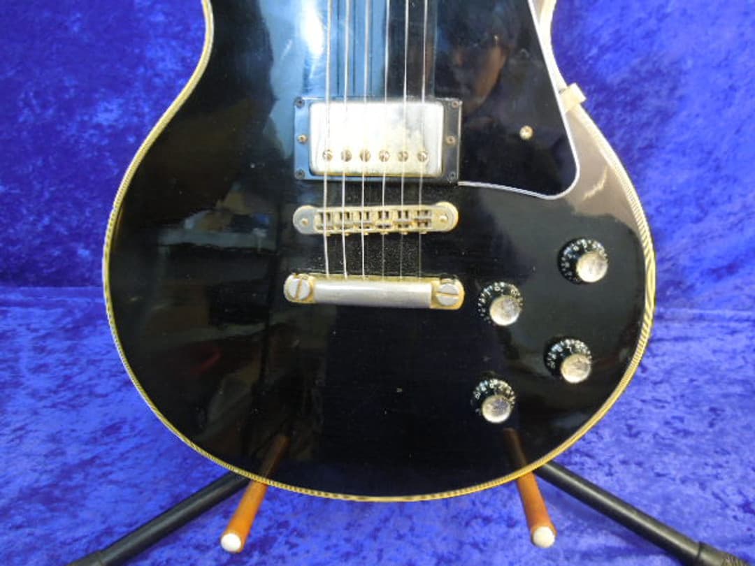 Gibson Les Paul Custom Black Beauty Electric Guitar 1976 Serial #00112432