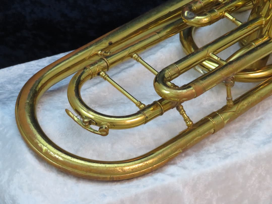 King 3 Valve Bell Front Trombonium 1960's Serial #434635