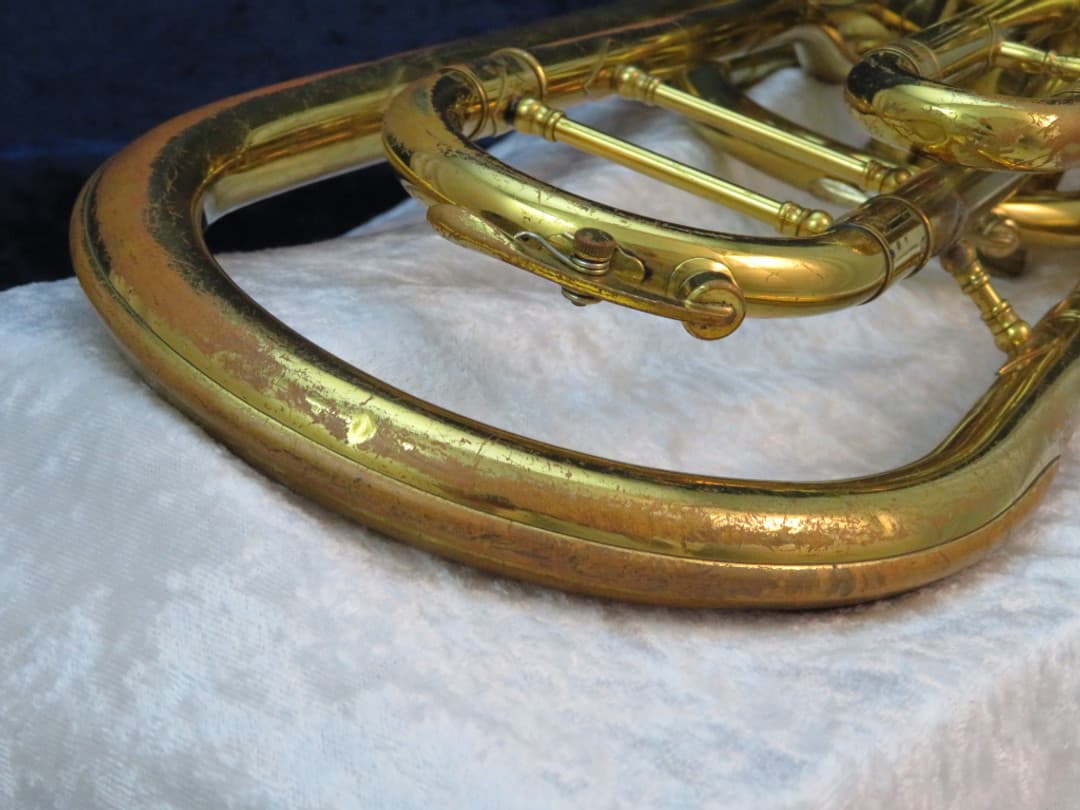 King 3 Valve Bell Front Trombonium 1960's Serial #434635