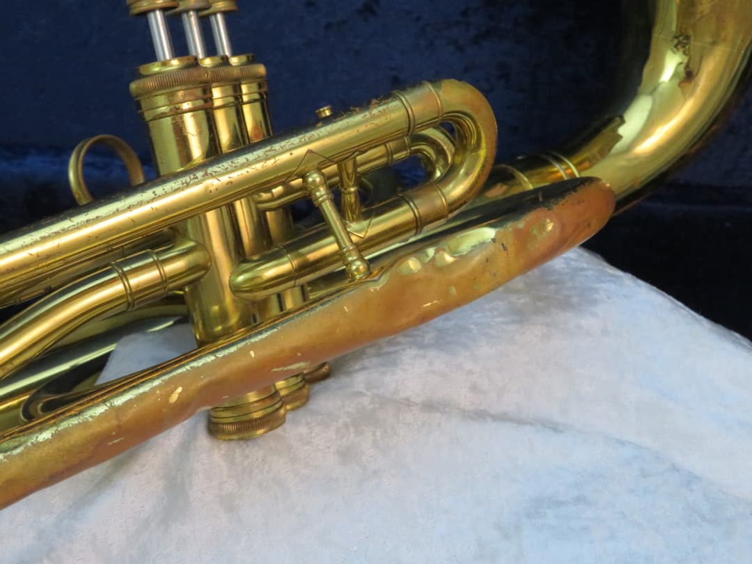 King 3 Valve Bell Front Trombonium 1960's Serial #434635