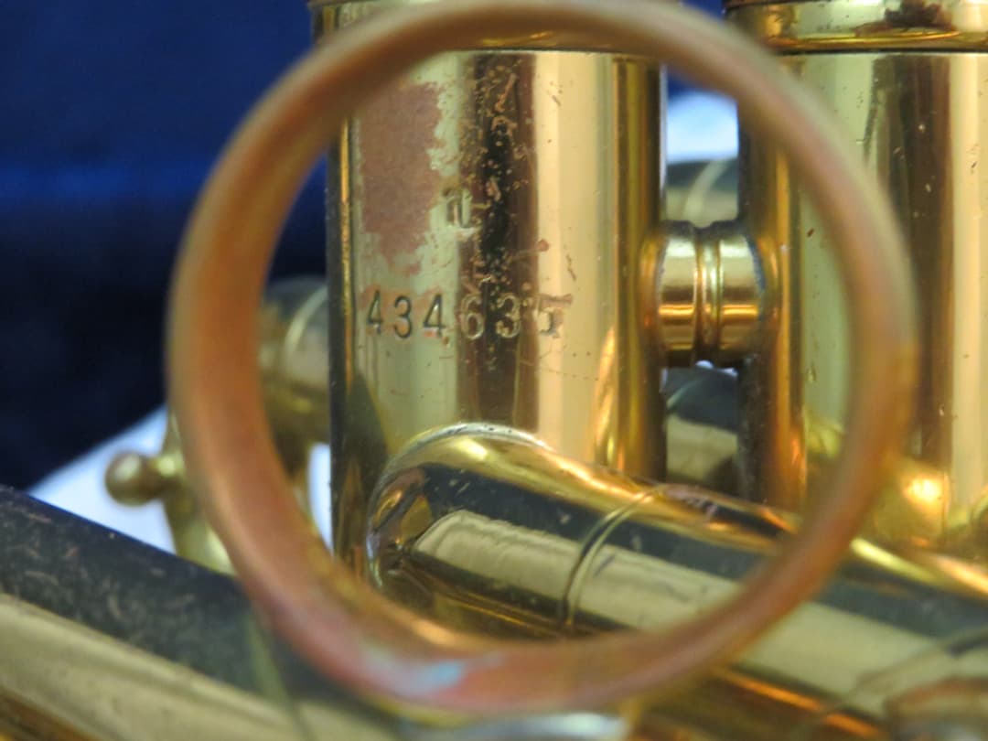King 3 Valve Bell Front Trombonium 1960's Serial #434635