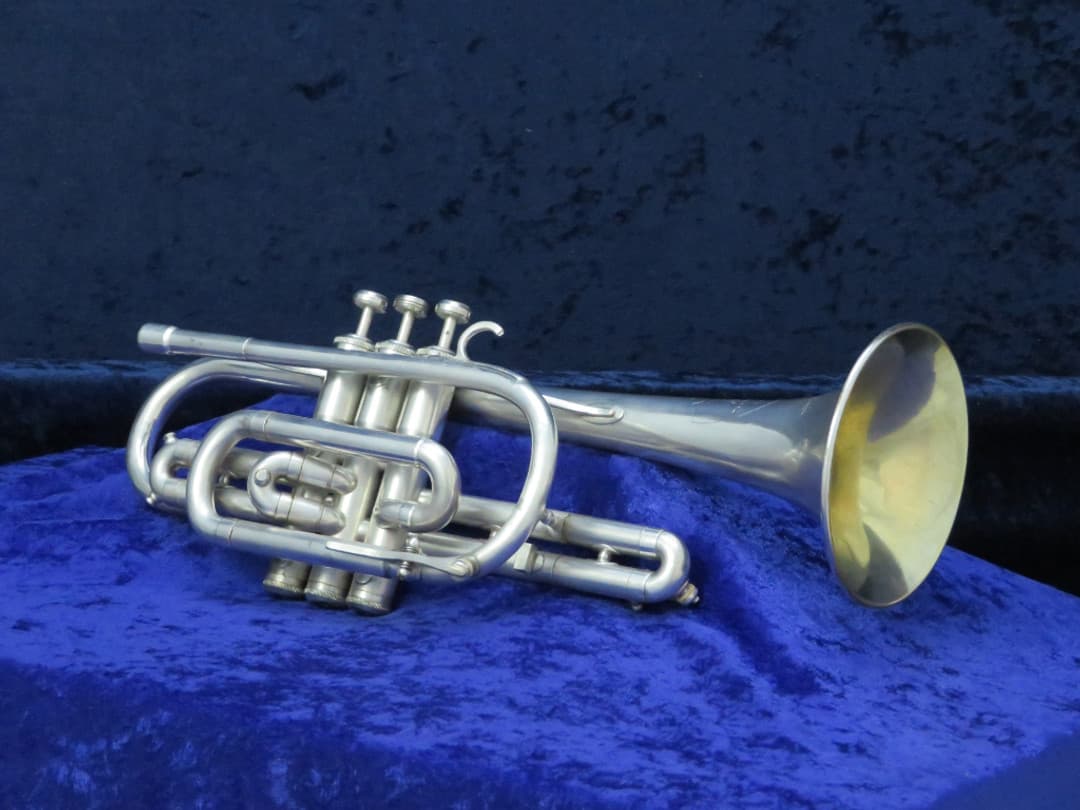 Martin The Martin Committee Silver Cornet Serial #181314 Martin The Martin Committee Silver Cornet Serial #181314