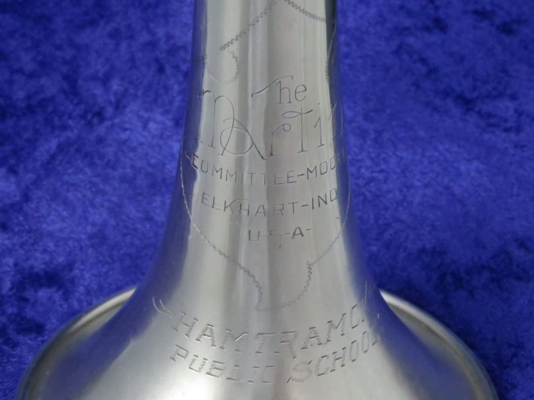 Martin The Martin Committee Silver Cornet Serial #181314