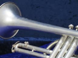 Cleveland The Cleveland by The HN White Co. Silver Cornet 1940's Serial #C-48519 Cleveland The Cleveland by The HN White Co. Silver Cornet 1940's Serial #C-48519
