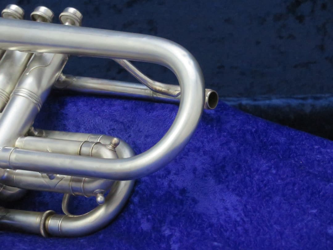 Cleveland The Cleveland by The HN White Co. Silver Cornet 1940's Serial #C-48519