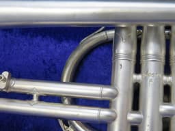 Cleveland The Cleveland by The HN White Co. Silver Cornet 1940's Serial #C-48519 Cleveland The Cleveland by The HN White Co. Silver Cornet 1940's Serial #C-48519
