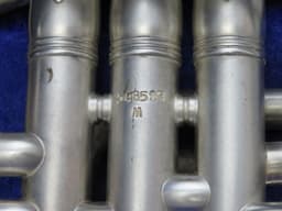 Cleveland The Cleveland by The HN White Co. Silver Cornet 1940's Serial #C-48519 Cleveland The Cleveland by The HN White Co. Silver Cornet 1940's Serial #C-48519