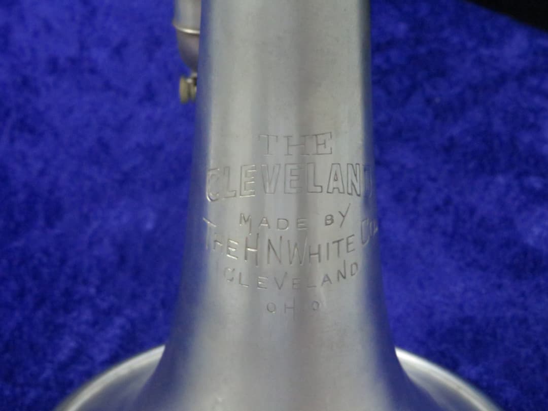 Cleveland The Cleveland by The HN White Co. Silver Cornet 1940's Serial #C-48519