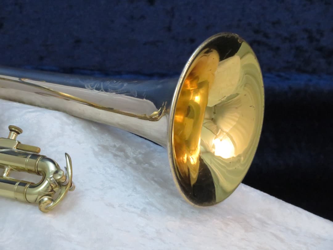 King Silversonic Two Tone Cornet 1963 Serial #385967