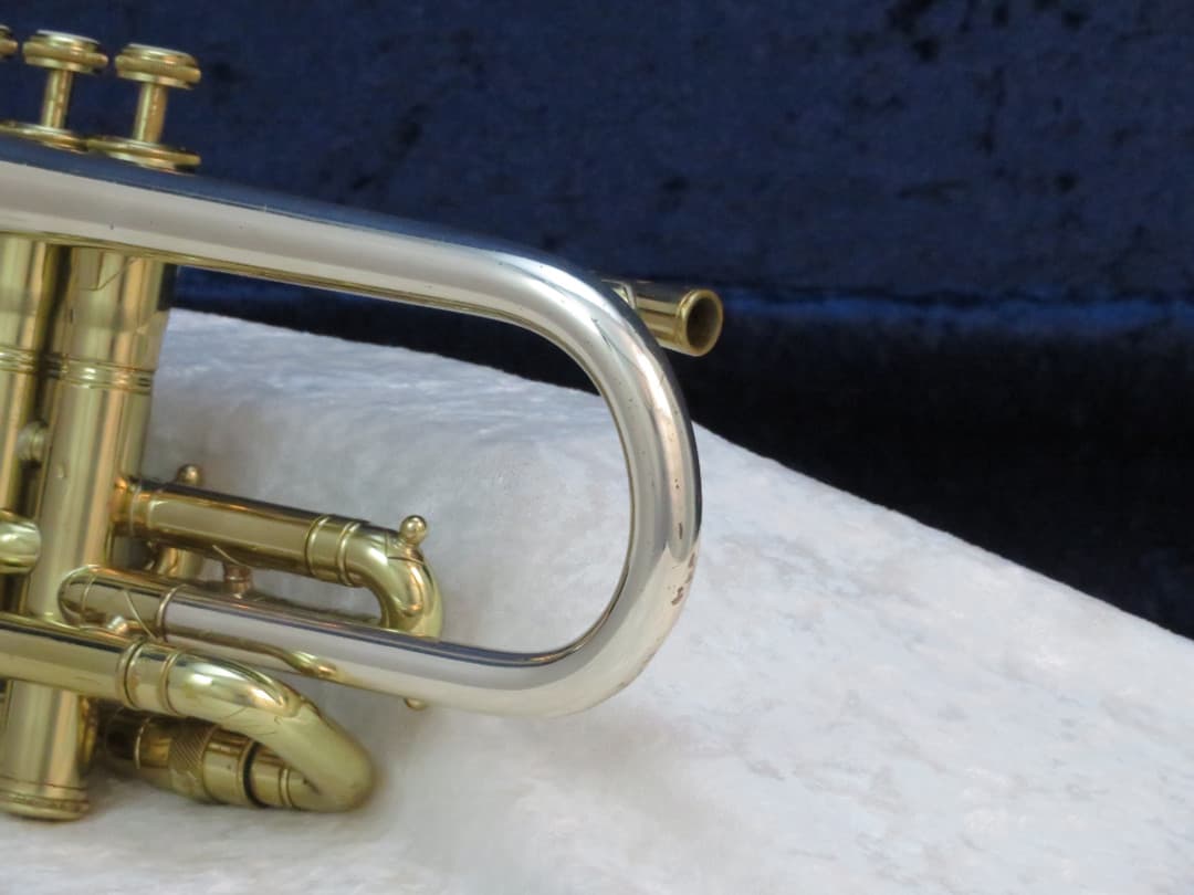 King Silversonic Two Tone Cornet 1963 Serial #385967