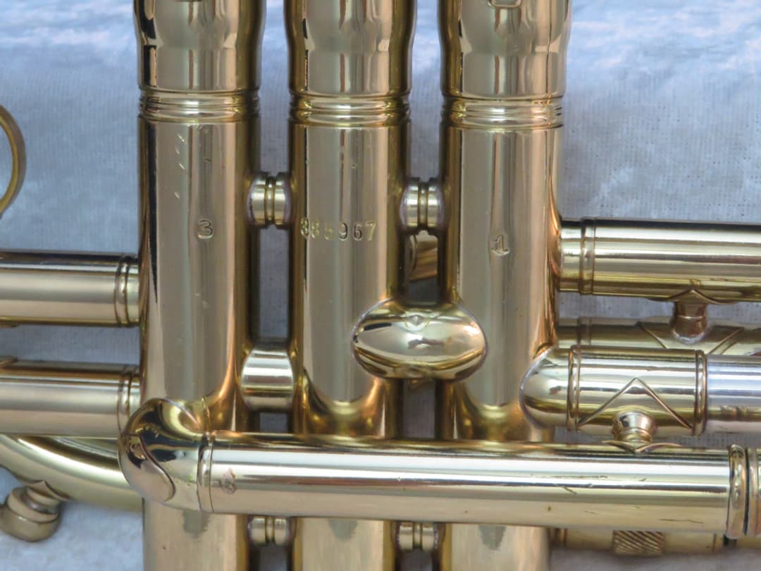 King Silversonic Two Tone Cornet 1963 Serial #385967