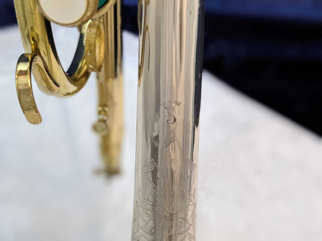King Silversonic Two Tone Cornet 1963 Serial #385967