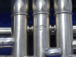 Lyon & Healy "Own-Make" Shepherd's Crook Silver Cornet Serial #2824 Lyon & Healy "Own-Make" Shepherd's Crook Silver Cornet Serial #2824
