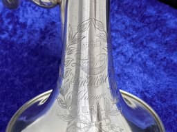 Lyon & Healy "Own-Make" Shepherd's Crook Silver Cornet Serial #2824 Lyon & Healy "Own-Make" Shepherd's Crook Silver Cornet Serial #2824