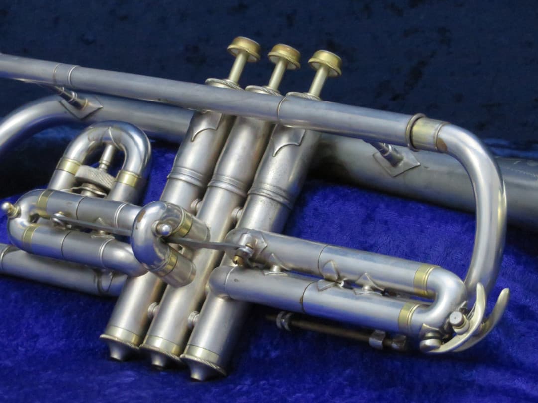 C.G. Conn Victor New Wonder Silver 1921 Cornet Serial #182511